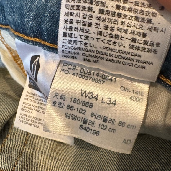 Levi’s 514 Straight Leg Fit 34 x 34 - Picture 13 of 13